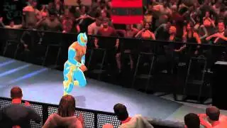 WWE 12 Sin Cara Entrance