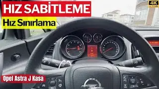 Opel Astra j CRUISE CONTROL - SPEED LIMITATION How to use?
