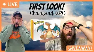 LIVE | FIRST LOOK Pokemon Charizard UPC Unboxing!!! 
