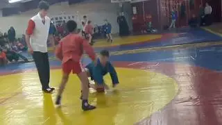 Абдурахмон турнир по самбо 2 бой 30 12 17г