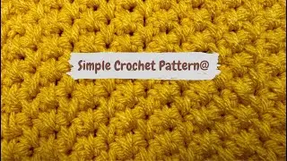 Amazing Crochet Pattern. Detailed Tutorial