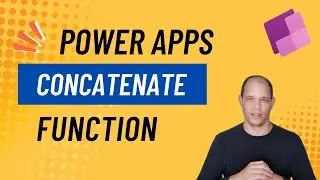 Concatenate Function: Combining Text in Power Apps