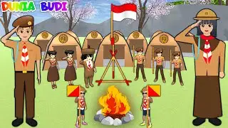 Yuta Mio Ikut Pramuka Sekolah | Yuta Bantu Baby Celine Dirikan Tenda Kemah 😍