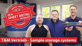 T&M Vertrieb - Real sheet metal workers - boeck visits customers