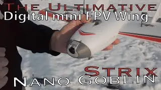 Strix | Nano Goblin | DJI Caddx Vista Build | FPV Wing | Specs | DVR Footage