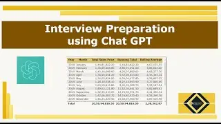 Interview Preparation using ChatGPT | Power BI