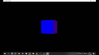 Cube with diffuse lighting - C, SDL2 and OpenGL