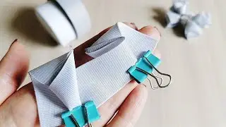 Классические школьные бантики из лент 2,5 см / МК
