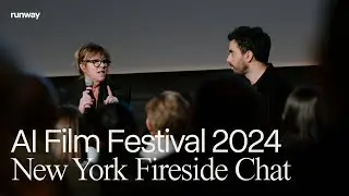 Jane Rosenthal & Cristóbal Valenzuela Fireside Chat | AI Film Festival New York 2024 | Runway
