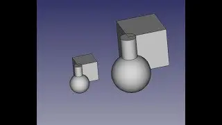 FreeCad Масштабирование моделей