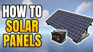 How To Setup Solar Panels In Rust |  How To Connect Multiple Solar Panels