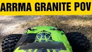 ARRMA GRANITE 3s Lithium w/ POV Camera | Bashing, Wheelies & 60mph Speed Runs on 1/10 Scale RC Car