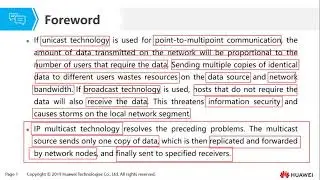 Topic 8  IP Multicast Basics
