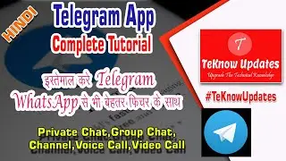 How to Use Telegram in Hindi 2021 | Telegram App Kaise Use Kare | Telegram App Use in Hindi