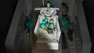 LEGO WW2 LANDIG BOAT #lego #ww2 #Normandy #boat
