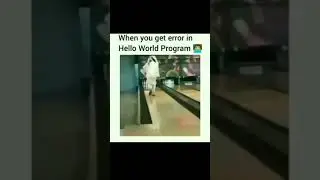 Errors In a Hello World Program!? 