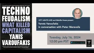 CITY LIGHTS LIVE! Yanis Varoufakis