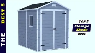 ✅ Top 5: Best Storage Sheds To Buy 2021 [Tested & Reviewed]