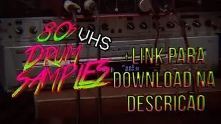 80's VHS Drum Samples + Link para download na descrição