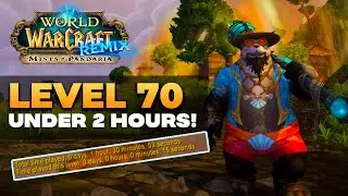 Level Up From 10-70 in Under 2 HOURS! | MoP Remix Leveling Guide