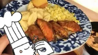 Fried Chicken Wings| Corn on the Cob| Mac&Cheese| Corn bread