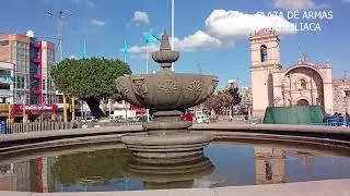 PLAZA DE ARMAS DE PUNO Y JULIACA