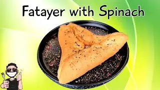 Vegan Fatayer with Spinach and Zaatar (Easy)