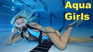 Super Hot Girl Scuba Diving