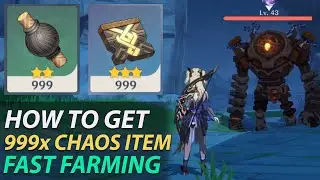 How to Farm 999x Chaos Device Circuit Core - Genshin Impact