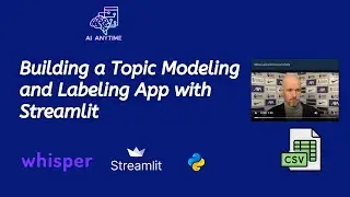 Building a Topic Modeling and Labeling app with Streamlit