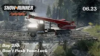 SnowRunner Hard Mode - R06 E23 - Don't Push Your Luck