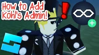 How to Add Kohl's Admin to Game on Roblox Studio! (2024)