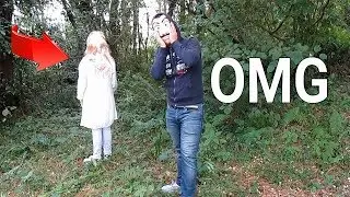 UNA NIÑA MISTERIOSA 😱Y EL HOMBRE MISTERIOSO 😱 EN EL BOSQUE