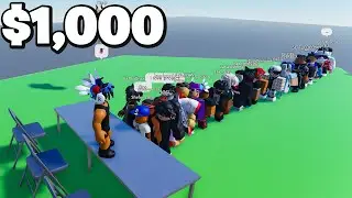 Roblox Fashion Show For $1,000