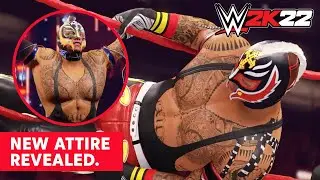 WWE 2K22 NEW Rey Mysterio Attire REVEALED | Deluxe Edition Gameplay Trailer