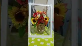 Жасанды гулдерден фитодизайн💐