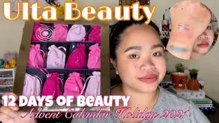 Ulta Beauty 12 Days of Beauty Advent Calendar Holiday 2021 Unboxing!!