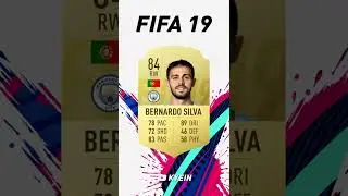 Bernardo Silva - FIFA Evolution (FIFA 16 - FIFA 22)