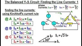 Electrical Engineering: Ch 13: 3 Phase Circuit (17 of 42) Find Line Current in a Y-Delta Circuit 1