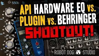 API Hardware vs Waves Plugin EQ vs Behringer vs Logic Pro X Mastering Shootout