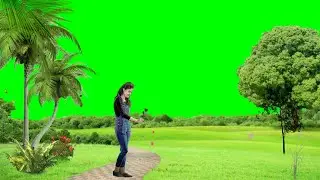 🥀bewafa beautiful girl Nature Green Screen Video || Green screen video effects