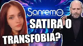 GAG di Checco Zalone a SANREMO è TRANSFOBICA?!