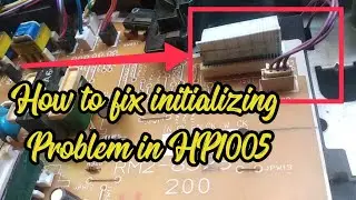 HP M 1005 INITIALIZING PROBLEM ||  How to fix initializing problem in hp 1005