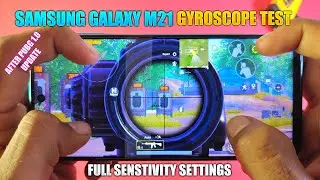 Samsung Galaxy M21 Pubg Gyroscope Test Full Review|samsung galaxy m21 gyroscope test|2020