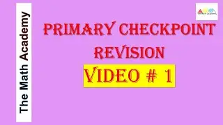 Primary Checkpoint Revision #1