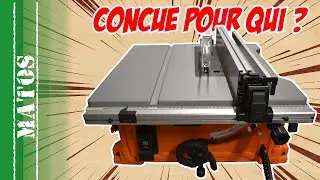 Vevor table saw - Surprising! A good tool, but not for everyone