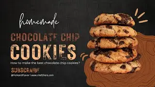 How to make the best chocolate chip cookies? #cookingtutorial #cookies #chocolate #chocolatechip
