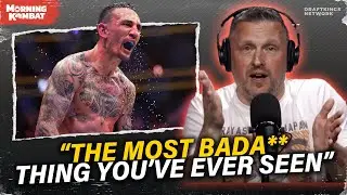 Is Max Holloway's KO Over Gaethje The Best Moment In UFC History? | Morning Kombat