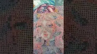 #diamond #Painting: Angel (WIP 3) #pintura #diamantes: Ángel (en proceso 3) #diamond #artsandcrafts
