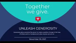 Unleash Generosity 